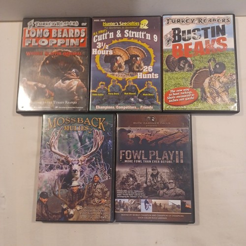 Lot dvd mule deer and - deer,