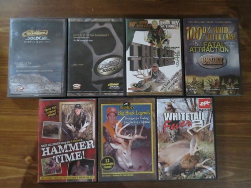Hunting deer dvd lot - 7,