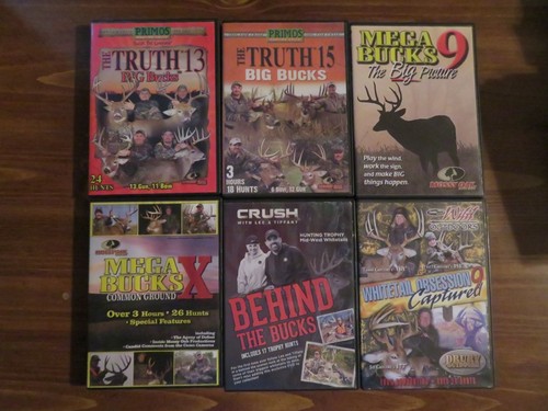 Hunting deer dvd lot 2 - 6, lot;